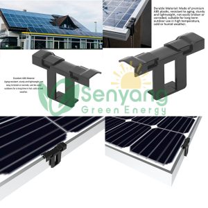 Clip de drainage de l'eau et de la boue pour panneau solaire L'eau stagnante s'écoulera