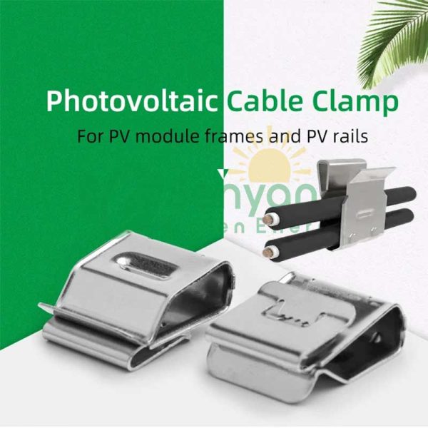 Photovoltaic Cable Clips organize wires neatly, and can also ensure the safe and reliable operation of cables and wiring systems