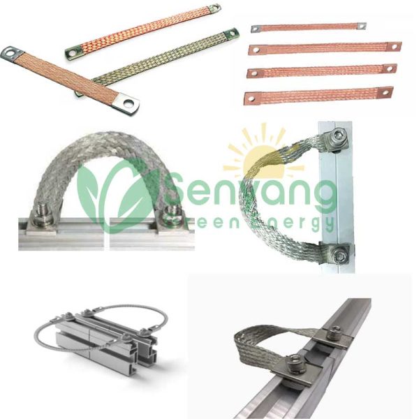 Neue Solar-Erdung Bonding Jumper hohe Korrosionsbeständigkeit für Solar-Montage-System ist so konzipiert, einfach zu installieren und hat eine ausgezeichnete Haltbarkeit