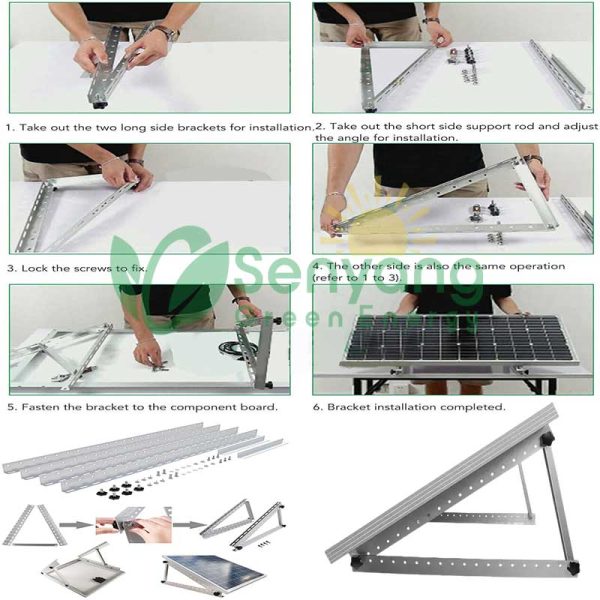 versatile Adjustable Solar Triangle Tripod Bracket for Roof, RV, Boat, and Off-Grid is a versatile mounting solution designed for portable, semi-permanent solar panel installations on roofs, RVs, boats, and off-grid sites, offering stability and flexibility