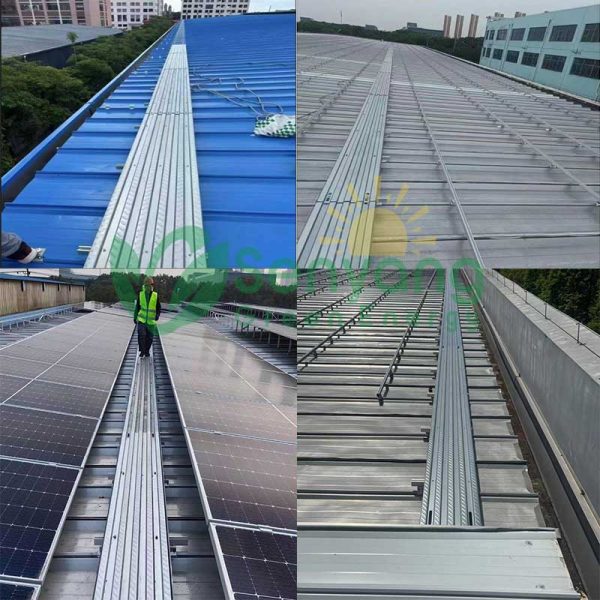 Anti-slide Galvanized Solar Steel Grating Walkway installation non-slip and beautiful, with high strength and good corrosion resistance