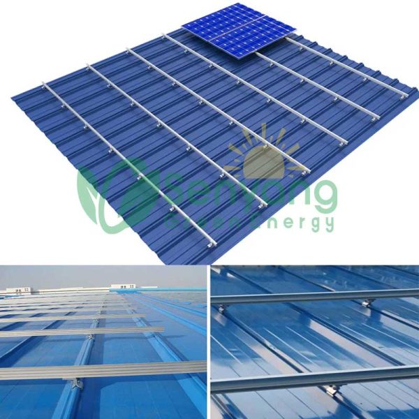 Diamond Kliplock Seam Roof Solar Mount Faster Installation Quick and easy to install than penetrating systems since no sealing/flashing is required, reducing labor costs and project timelines