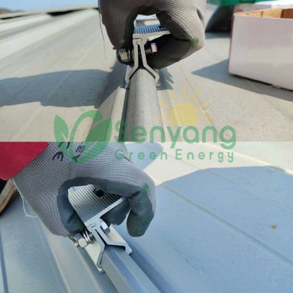 Kliplock Seam Roof Solar Mount leak-proof solution for installing solar on compatible standing seam metal roofs