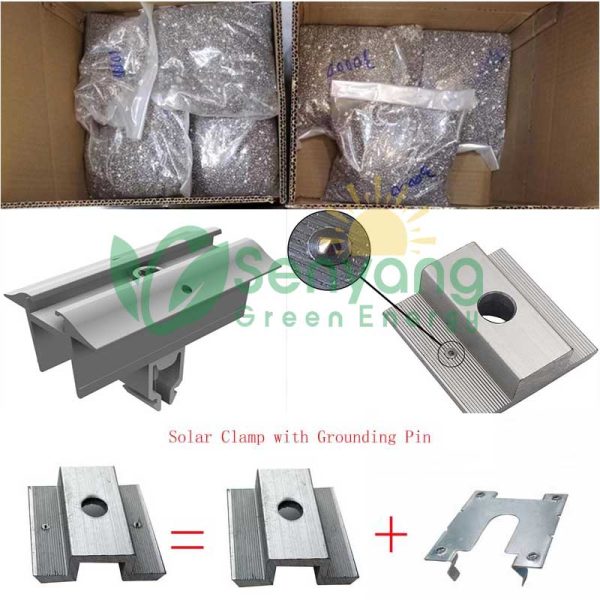 Solar Grounding Pins for grounding system corrosion resistance and durability Designed for straightforward installation, often requiring minimal tools to connect to the grounding system