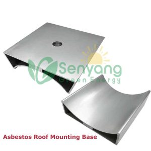 Curved Asbestos Roof Mounting Base for L foot solar system