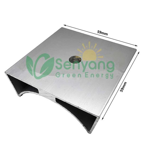 Curved Asbestos roof mounting base data size