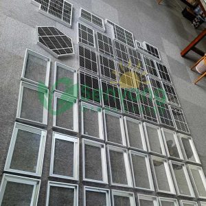 Imitation Solar Panel with a Frame Customizable Sizes Available in various sizes to suit different display needs and applications