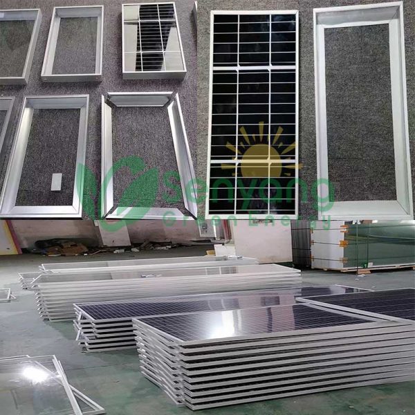 Imitation Solar Panel with a Frame solar module Cost-Effective refers to a non-functional replica designed to look like a real photovoltaic (PV) solar panel, complete with its structural frame