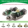 Copper Solar Panel Grounding Lug Ground Bonding to 6 AWG and 8 AWG Bare Wire for 6-14AWG