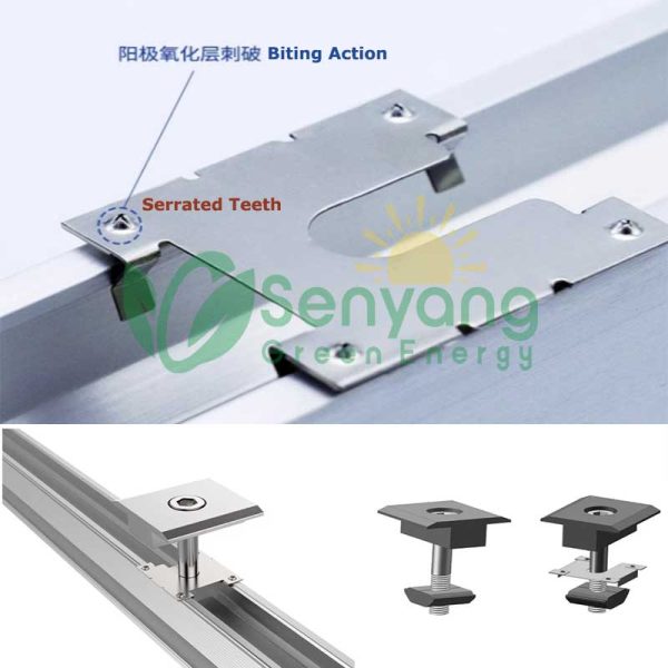 Solar Panel Grounding Washer Factory provides many different styles of solar panel earthing washers for choice