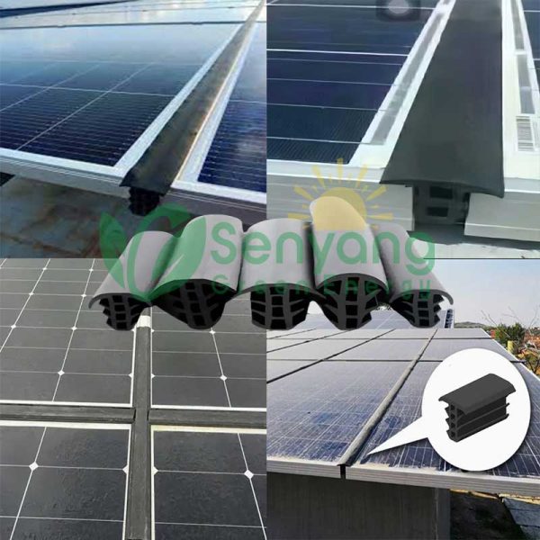 Resistência aos raios UV Solução económica A tira de vedação de borracha EPDM à prova de água para painel solar pode ser utilizada na construção naval, telecomunicações, aviação, electrodomésticos, iluminação, equipamento médico, equipamento de salão de beleza, etc.