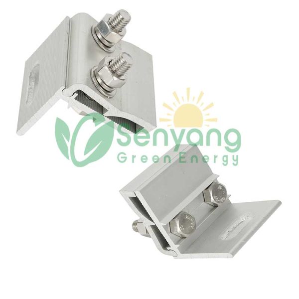 Rooftop Wind Resistant Solar Standing Seam Clamp a critical component for securely attaching solar panel mounting rails to standing seam metal roofs (SSMR) without penetrating the roof membrane