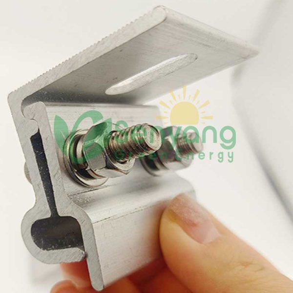 High Wind Resistant Solar Standing Seam Clamp Engineered to withstand high winds, ensuring the stability of solar panels