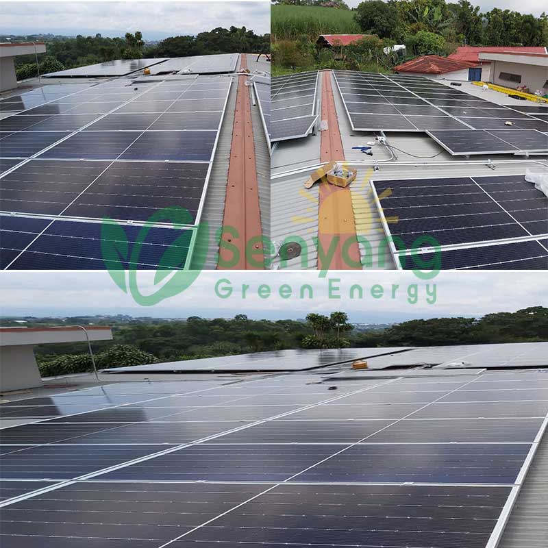 150KW-Tin-metal-roof-solarmounting-project-in-Costa-Rica