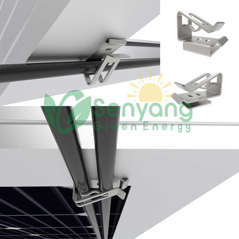 90° solar panel cable clip RIGHT ANGLE DESIG has strong load bearing capacity, wind, vibration and water to ensure safety and reliability
