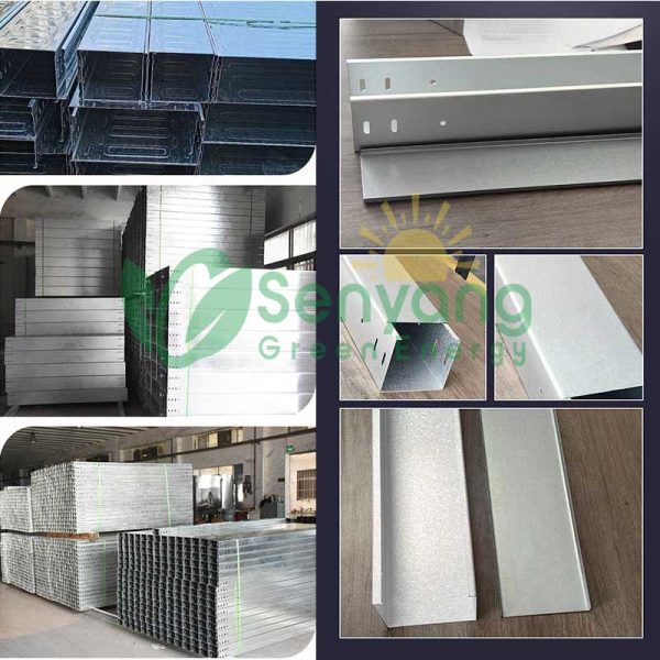 Solar Cable Tray Ventilated Design details