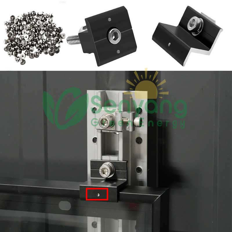Solar Earthing Pins with clamp for solar mini rail Solar Earthing Pins with clamp for solar mini rail