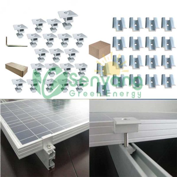 Solar Mid Clamp manufacturers factory price Highly cost effective and High pre-assembled in factory