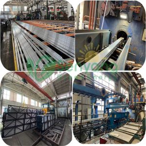 Produktion von Solarmontagestrukturen