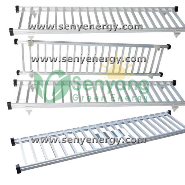 Solar Panel Portable Walkways Maintenance for PV panel installation and maintenance (including repair, cleaning, and installing water and mud guide clamps