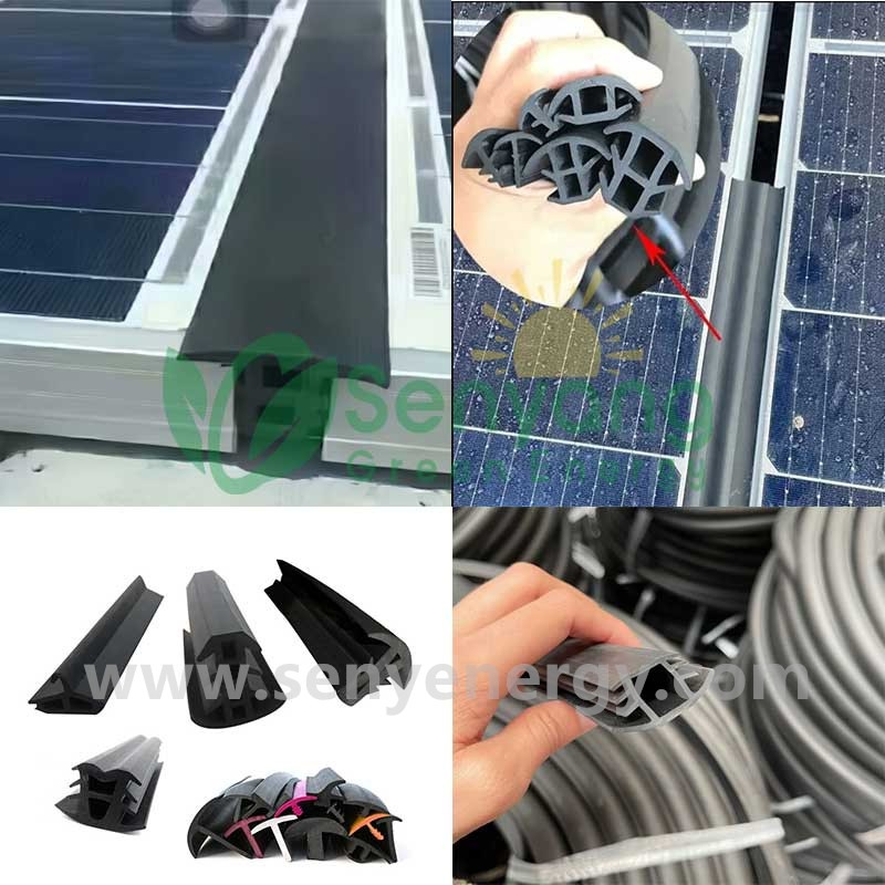 Junta de borracha EPDM para painéis solares