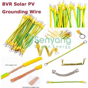 BVR Solar PV grounding wire 14 AWG (2.5mm²) / 12 AWG (4mm²) / 10 AWG(6mm²)
