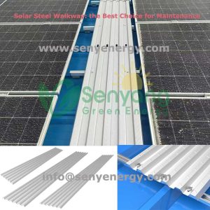 non-slip safety for Solar Steel Walkway the Best Choice for Maintenance