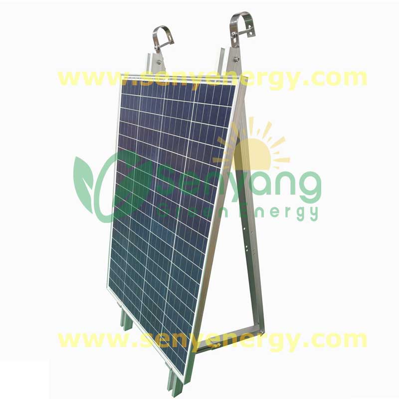 Solar Panel Adjustable Balcony Mounting Ideal for balconies, walls, small apartments, rentals & facade projects