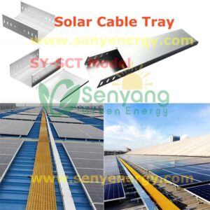 Galvanized Steel Corrosion resistance solar cable tray delivers complete cable protection, superior durability, and installation simplicity – all in one integrated system