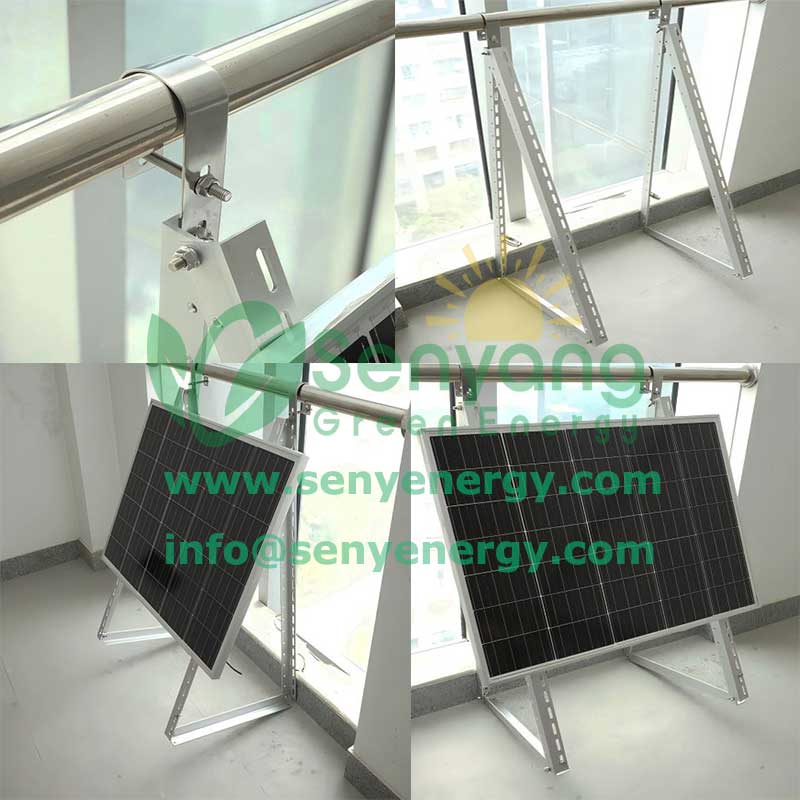 Universal Balcony solar mounting